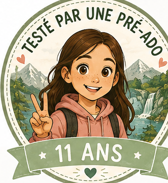 Badge « Testé par 11 ans »