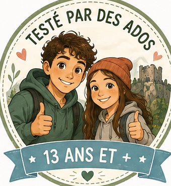 Badge « Testé par 13 ans et + »