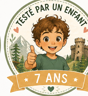 Badge « Testé par 7 ans »